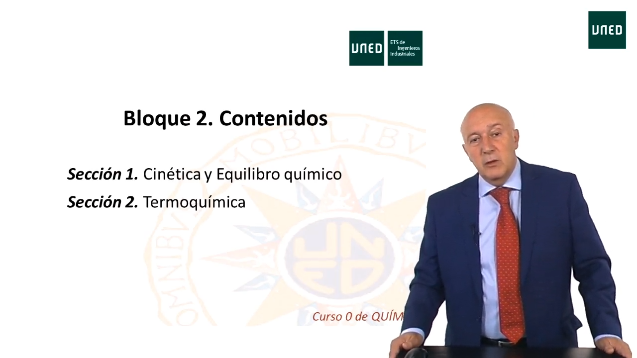 Química. Bloque 2. Cinética, equilibrio y termoquímica