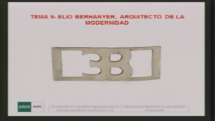 Tema 9. Elio Berhanyer. Arquitecto de la modernidad