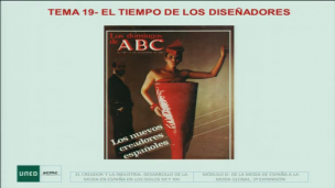 Tema 19. El tiempo de los diseñadores