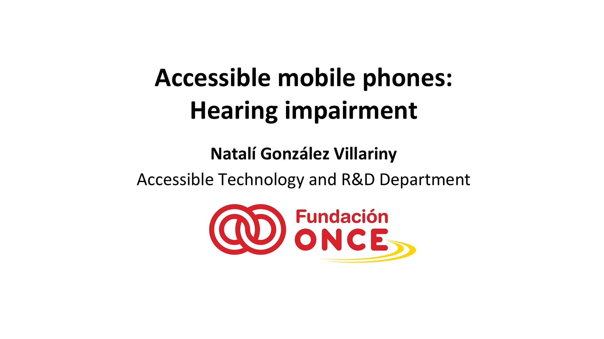 Accessibility Features for People with Hearing Disabilities