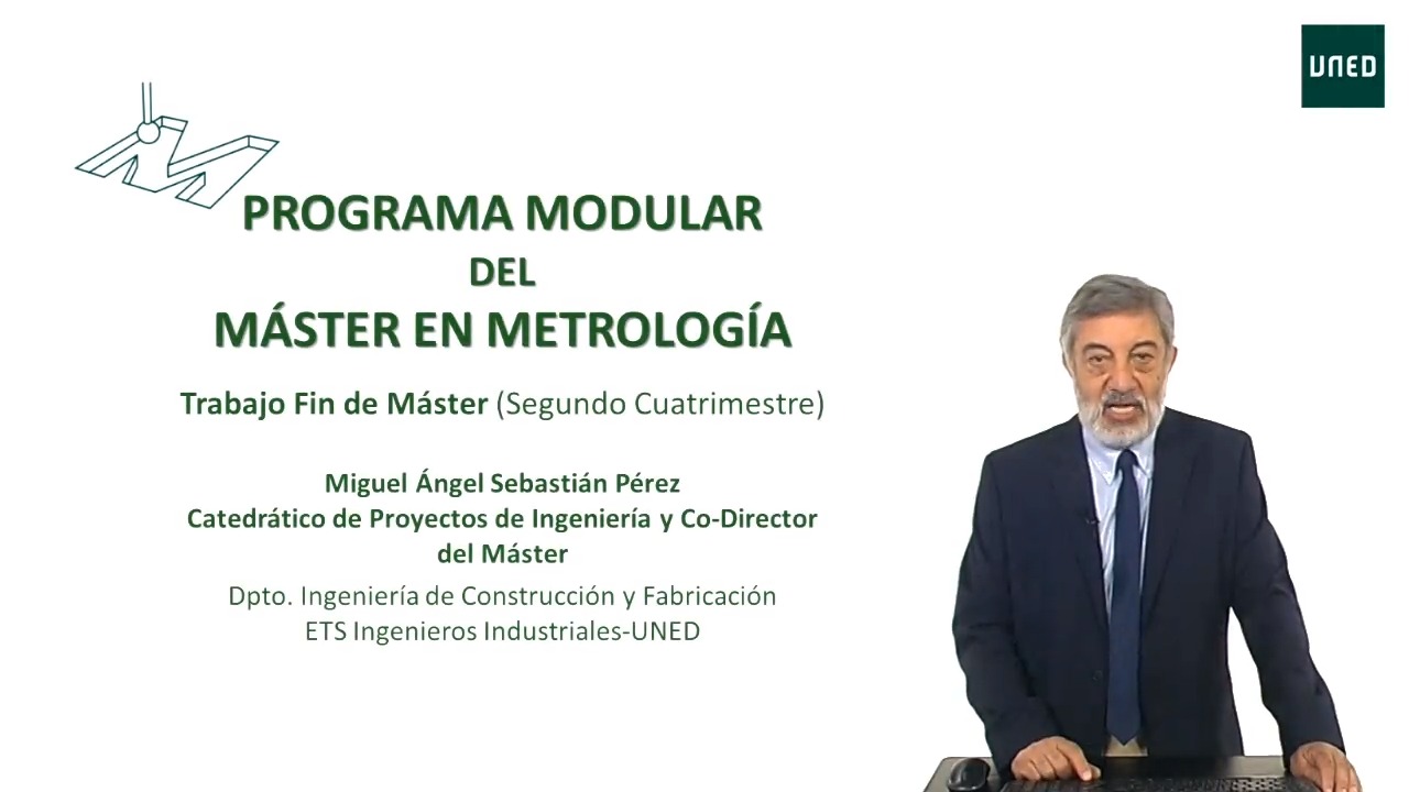 Trabajo Fin de Máster del Máster en Metrología                