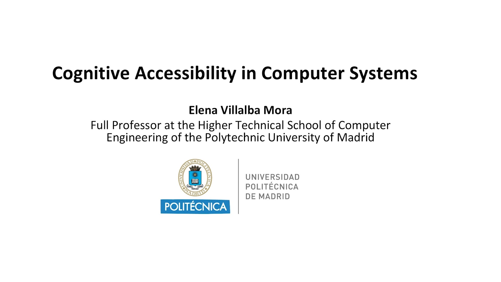 ICT accessibility, Understanding