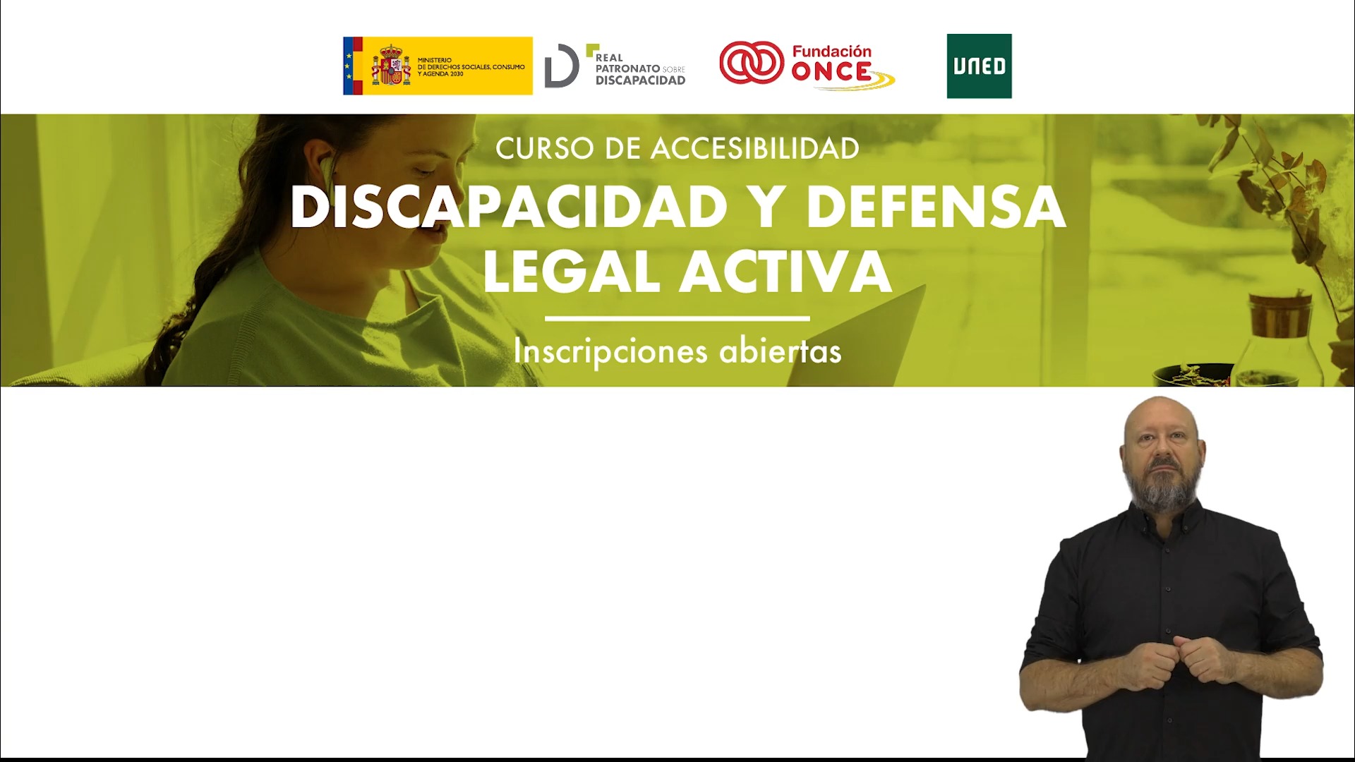 Mooc defensa jurídica personas con discapacidad