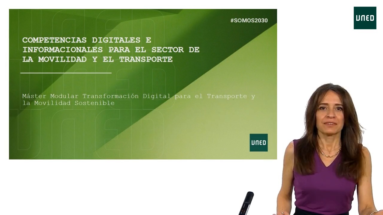 Presentación Módulo Biblioteca: Competencias Digitales e Informacionales para el sector de la Movilidad y el Transporte - Charlas Proyectos Finales