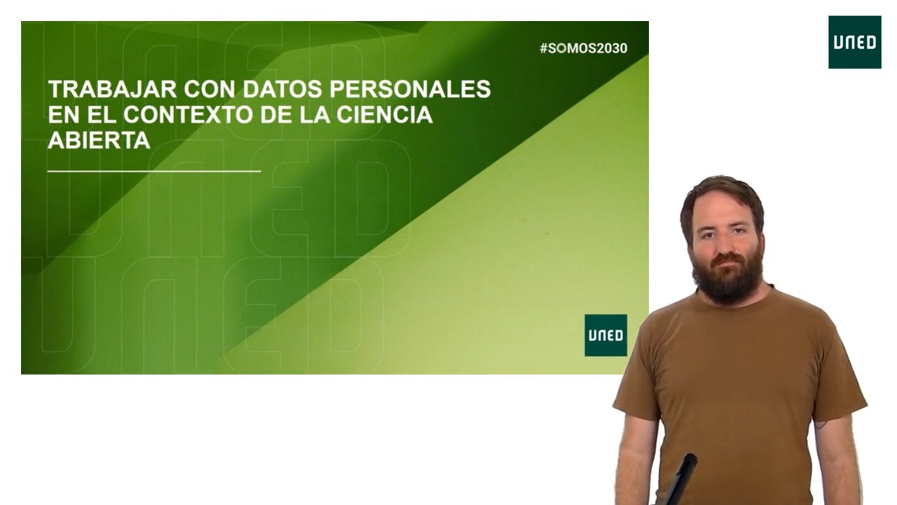 Trabajar con datos personales en el contexto de la ciencia abierta