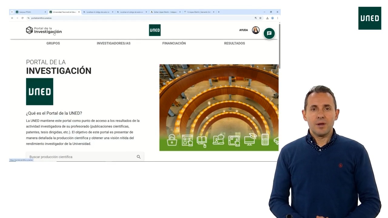 Cómo añadir identificadores personales en el portal de investigación