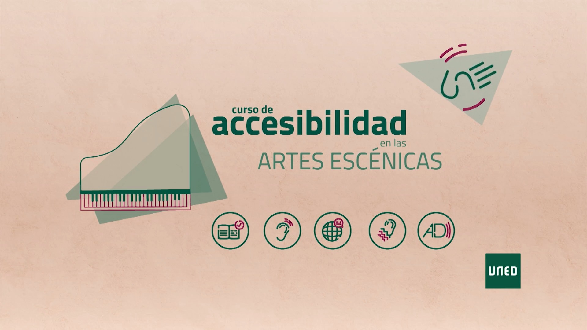 Accesibilidad en las artes escénicas: Presentación