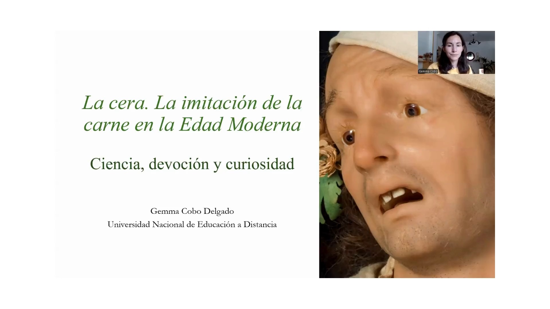 La cera. La imitación de la carne en la Edad Moderna: Ciencia, devoción y curiosidad