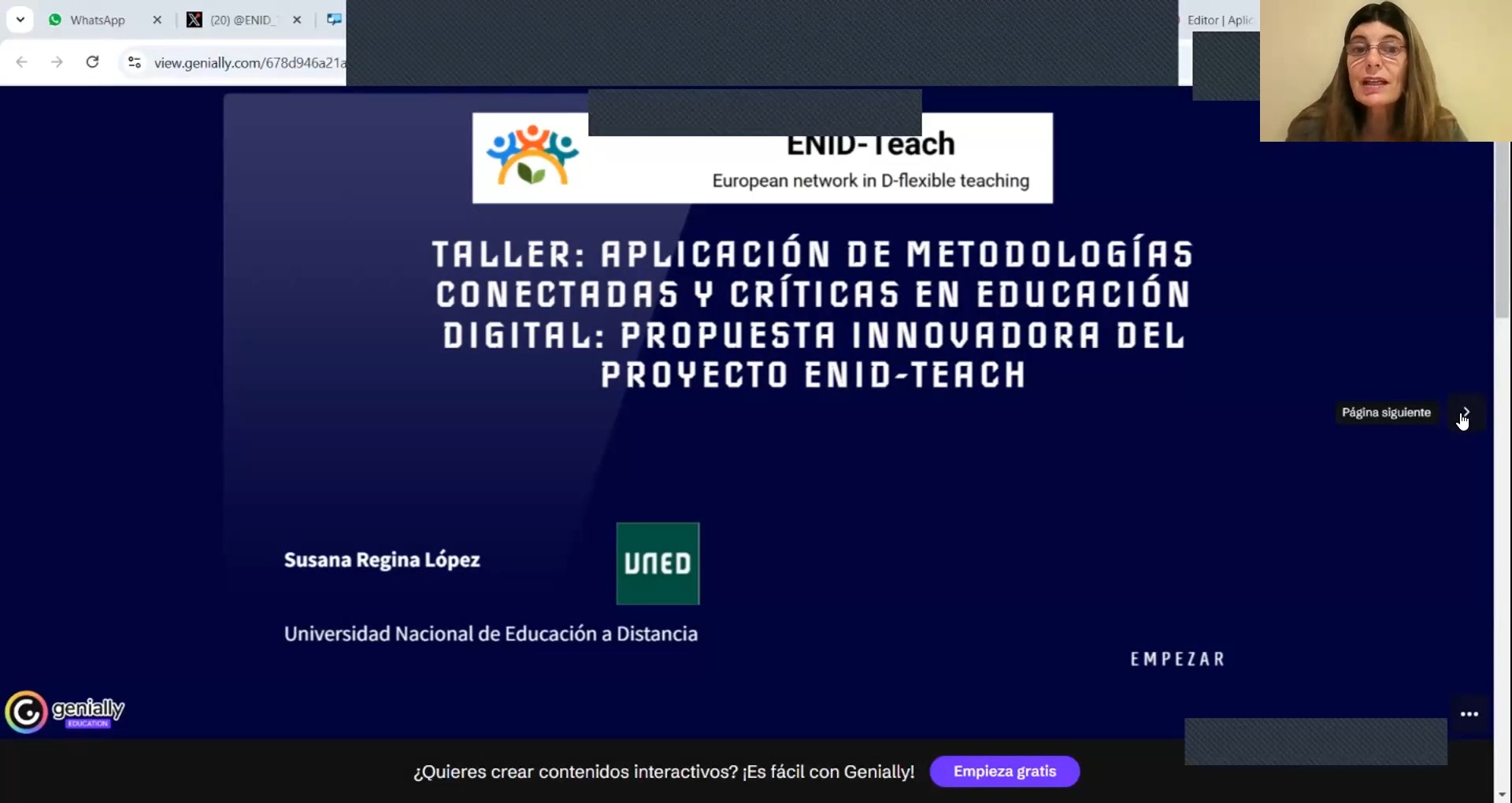 Aplicación de metodologías conectadas y críticas en educación digital: propuesta innovadora del proyecto ENID-Teach