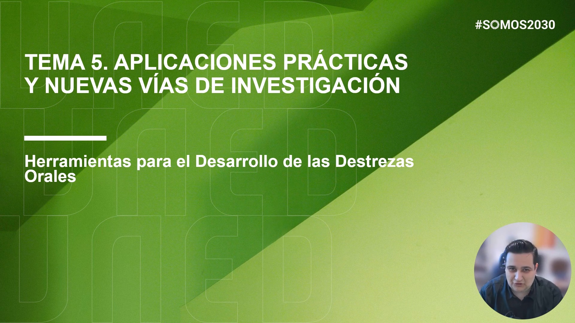 TEMA 5. Aplicaciones prácticas y nuevas vías de investigación