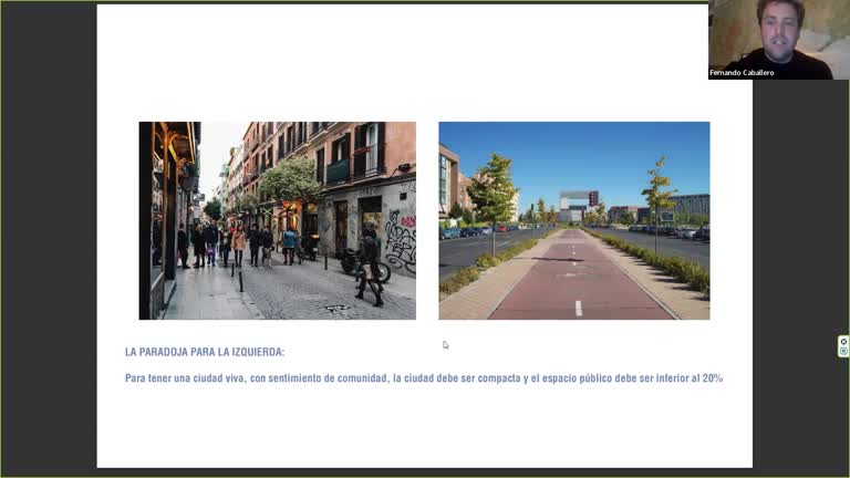 Master class. Fernando Caballero, Para que la ciudad