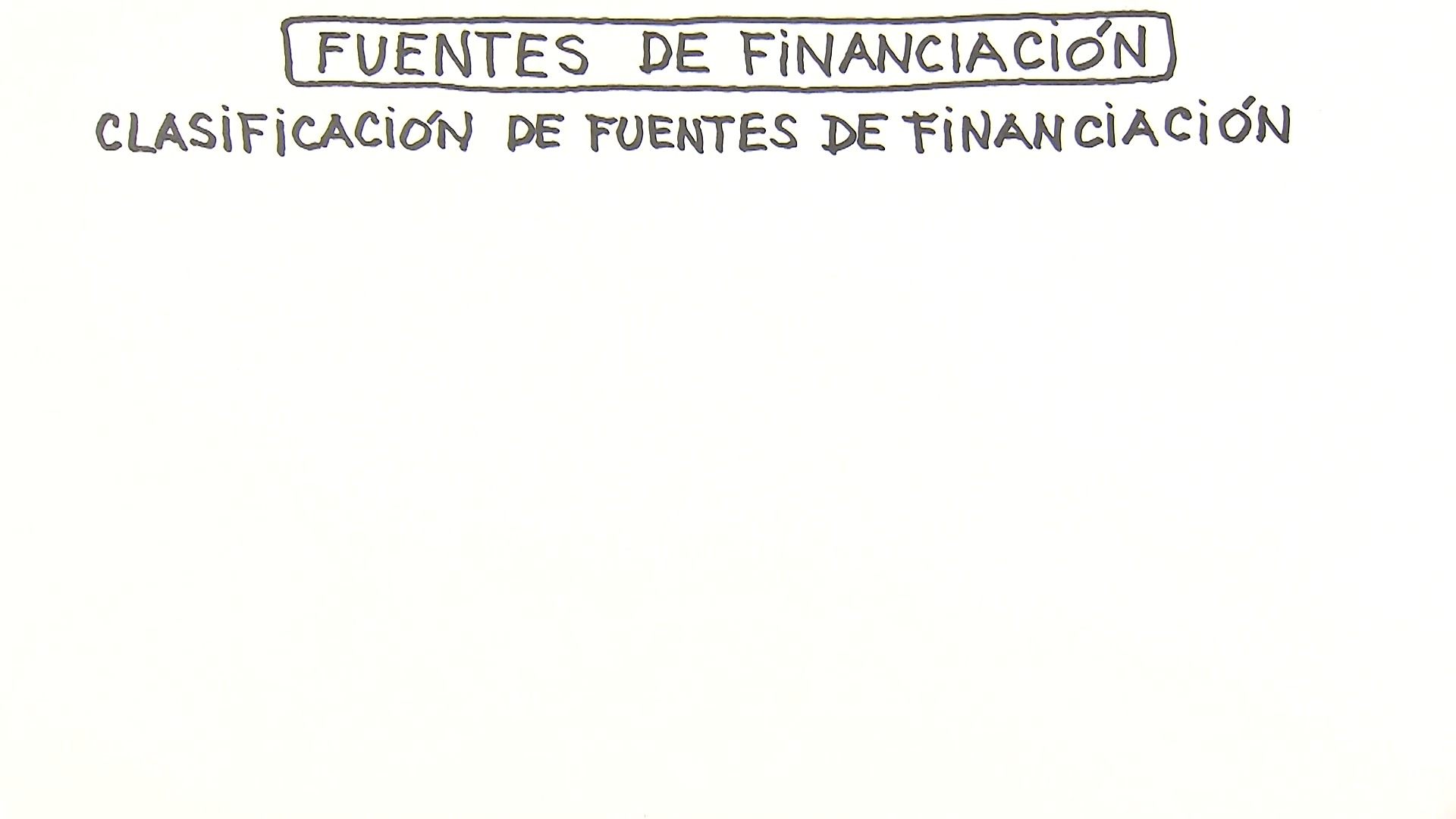 Fuentes de financiación en la empresa turística