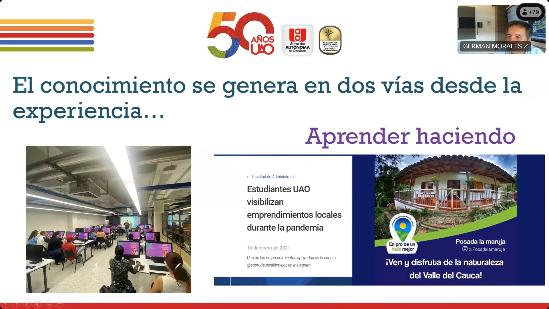 Experiencias de Educación Comunitaria en Colombia. La educación como escenario de diálogo de saberes y  empoderamiento:experiencias de vivienda, hábitat y turismo