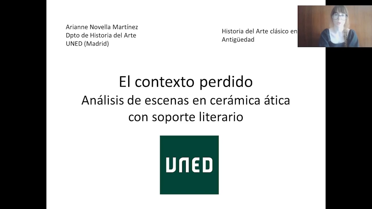 El contexto perdido. Análisis de escenas en cerámica ática con soporte literario