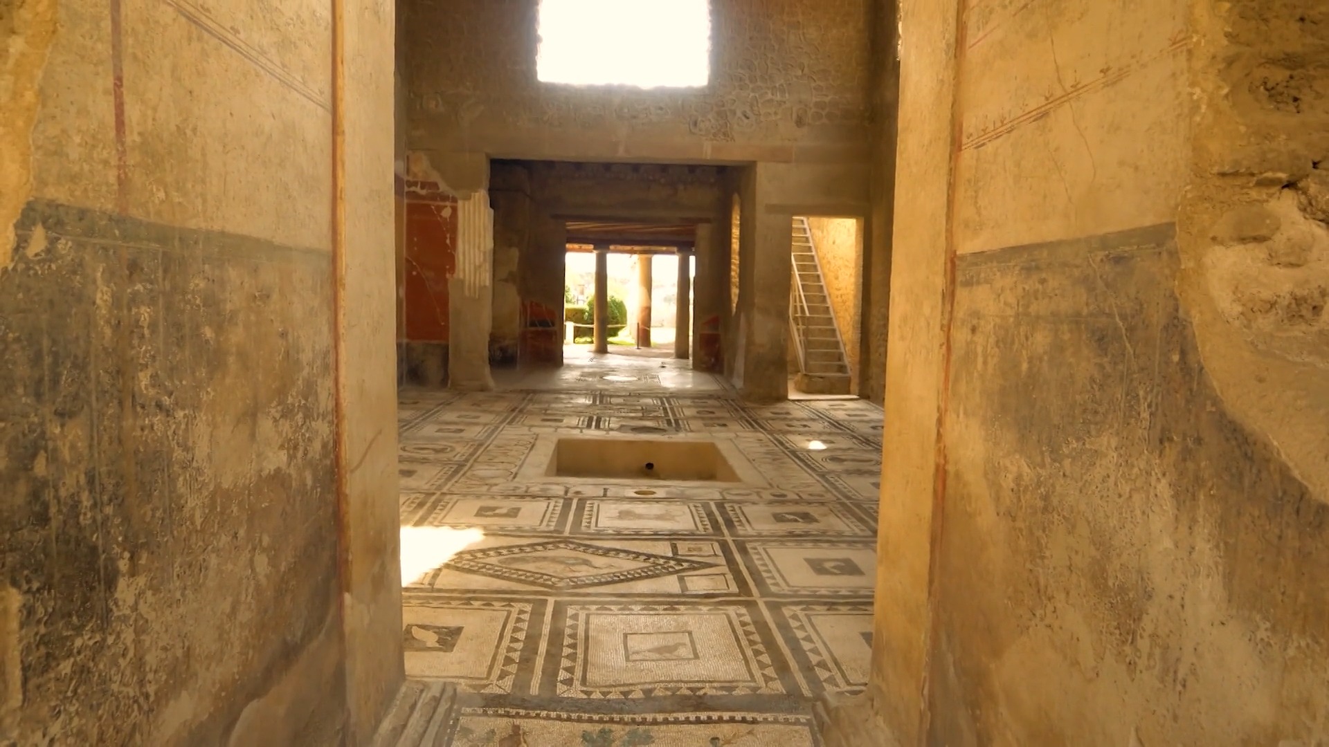 ¿Qué era el atrium romano?