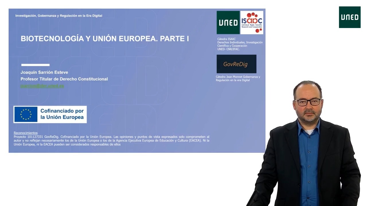 Biotecnología y Unión Europea. Parte I.