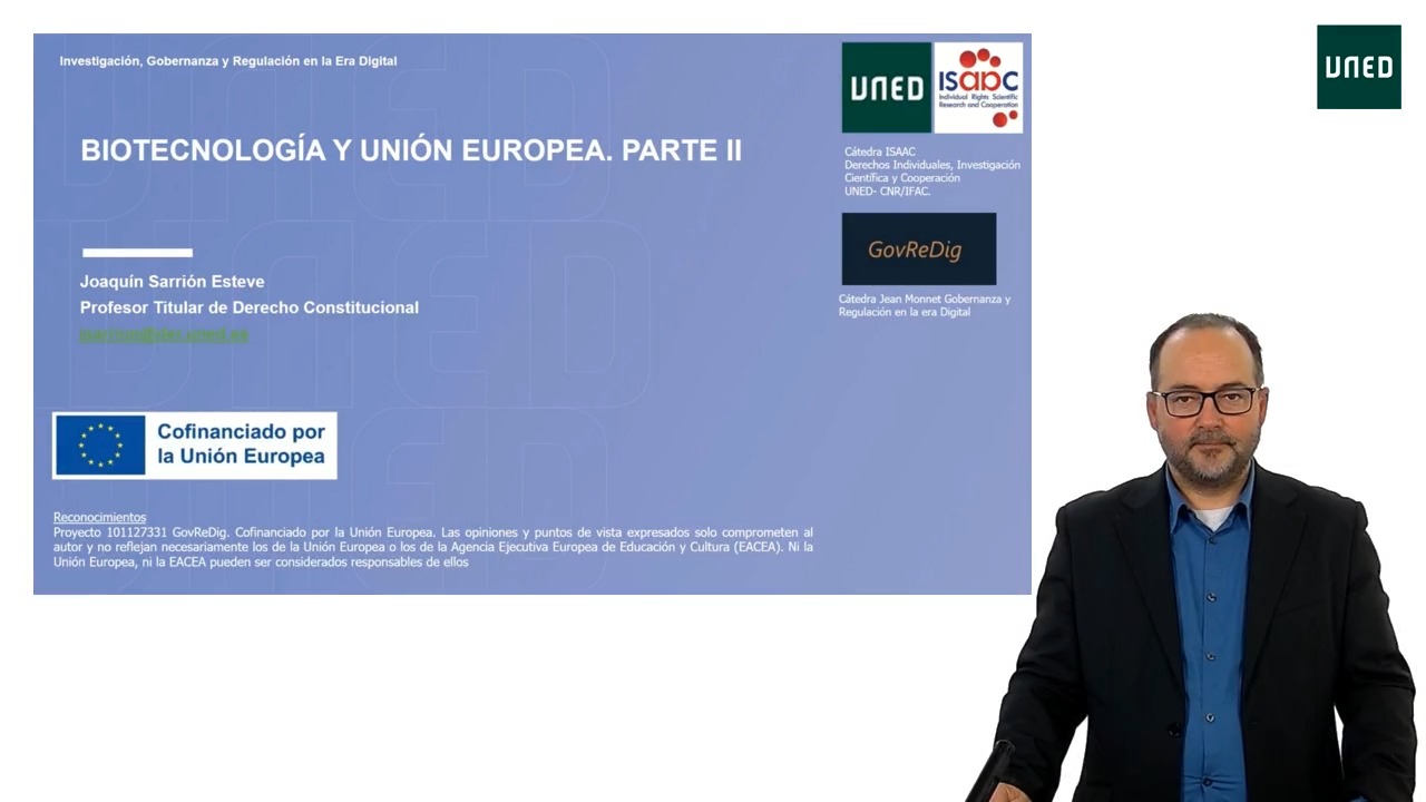 Biotecnología y Unión Europea. Parte II.