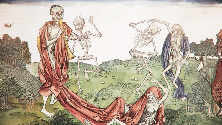 ¿Qué eran las danzas de la muerte?