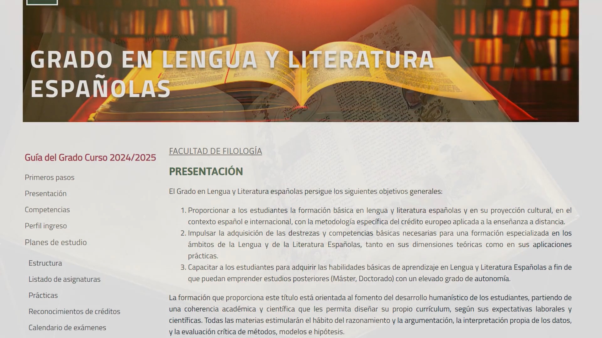 ¿Por qué estudiar el Grado en Lengua y Literatura Españolas en la UNED?