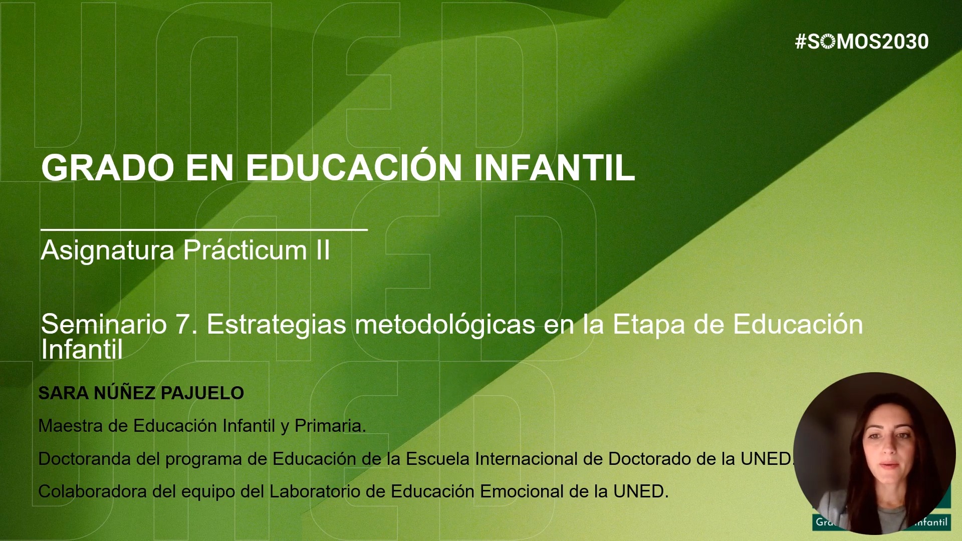 Estrategias metodológicas en la etapa de Educación Infantil