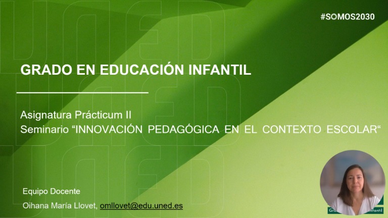 Innovación pedagógica en el contexto escolar