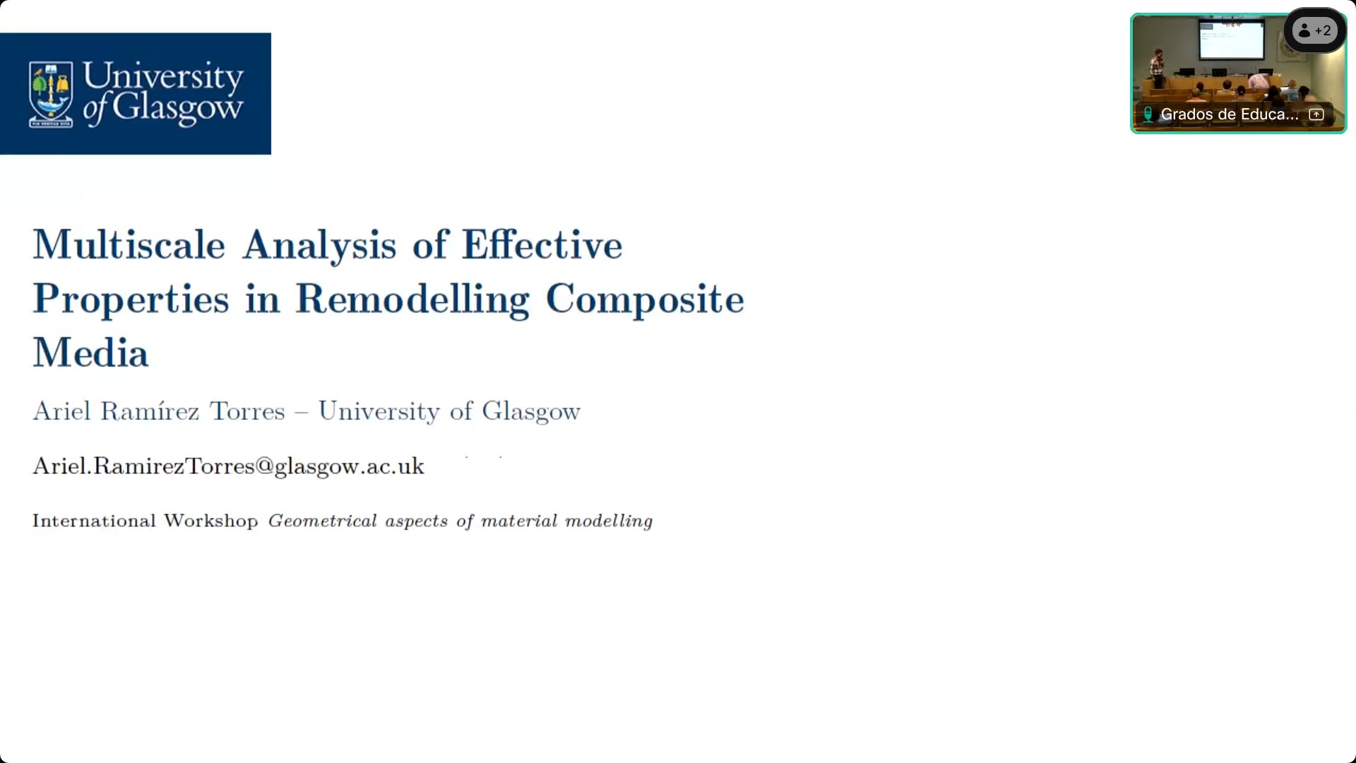 Multiscale Analysis of Effective Properties in Remodelling Composite Media