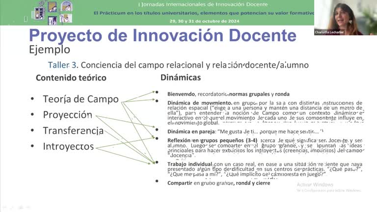 L1 - Aprendiendo a ser docente. Una experiencia de acompañamiento psicológico durante el Prácticum