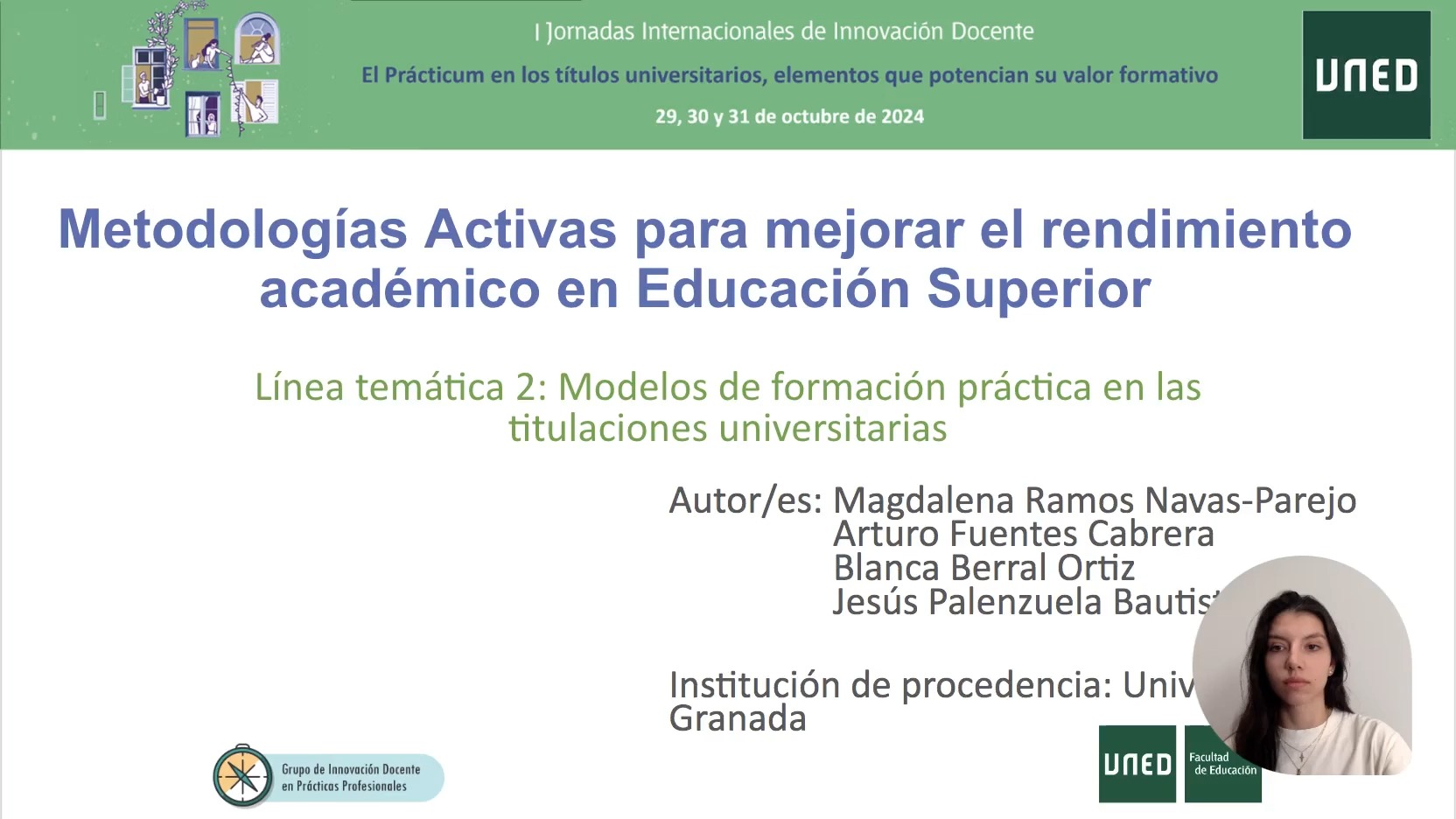 L2 - Metodologías Activas para mejorar el rendimiento académico en Educación Superior