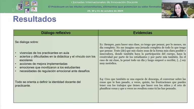 L4 - Diálogo reflexivo: estrategia para mejorar el desempeño de futuros docentes de primaria en una universidad