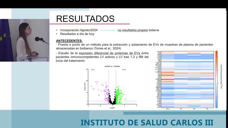 Identificación de biomarcadores diagnósticos y pronósticos en vesículas extracelulares procedentes de plasmas de pacientes con leishmaniasis que cursan con inmunosupresión