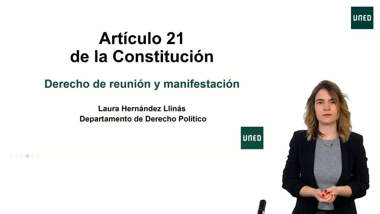 Artículo 21 CE - Derecho de reunión y manifestación