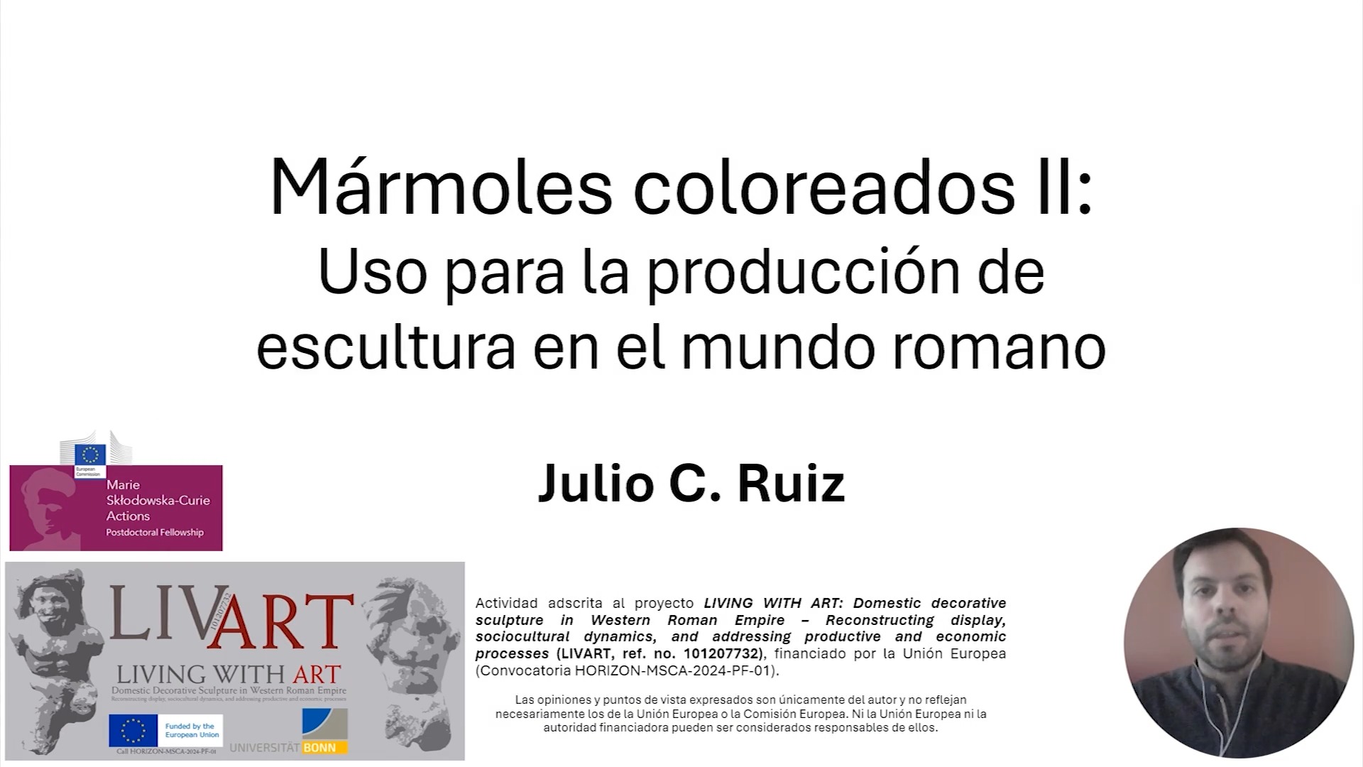 Mármoles coloreados II: Uso para la producción de escultura en el mundo romano