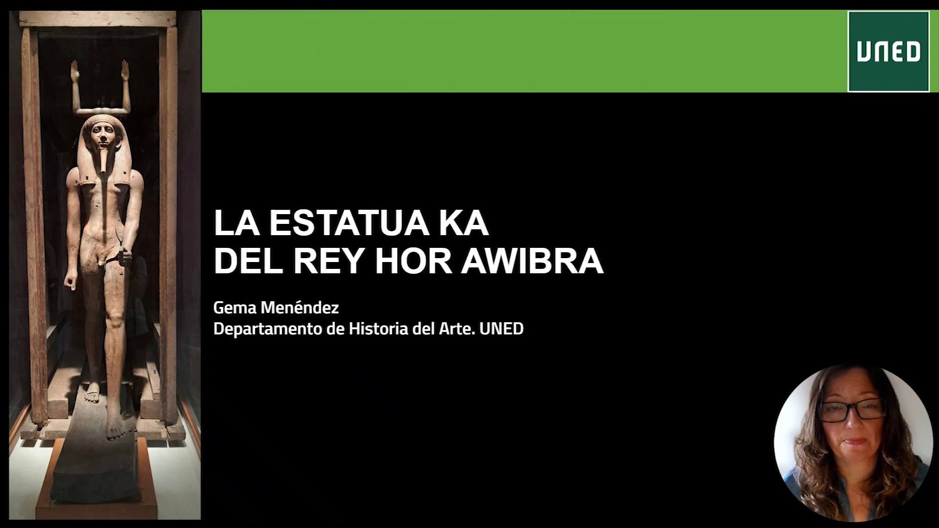 La estatua Ka del rey Hor Awibra