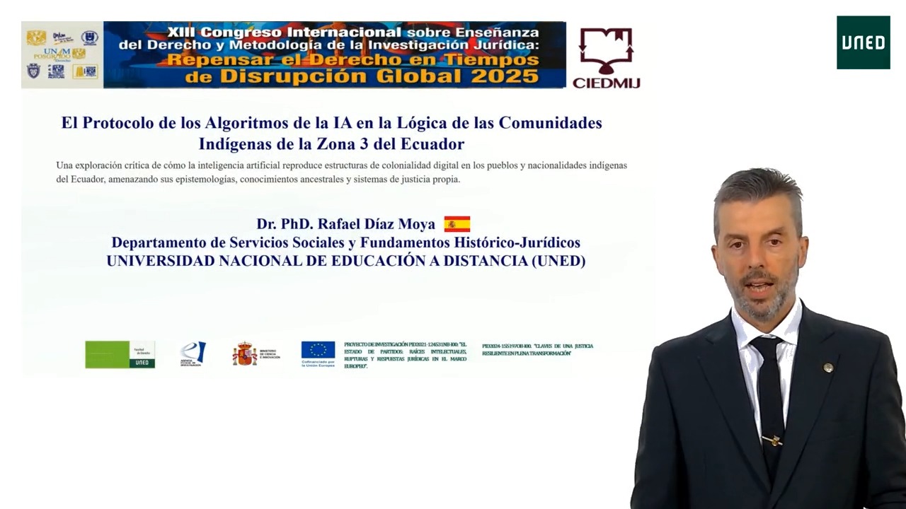 El protocolo de los algoritmos de la IA en la lógica de las comunidades del Ecuador: aportaciones metodológicas a la etnometodología jurídica contemporánea. 1ª Parte