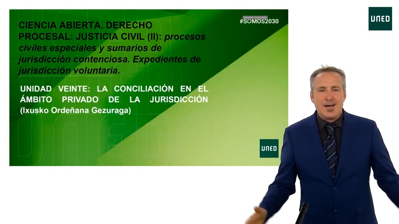 Unidad 20: La conciliación