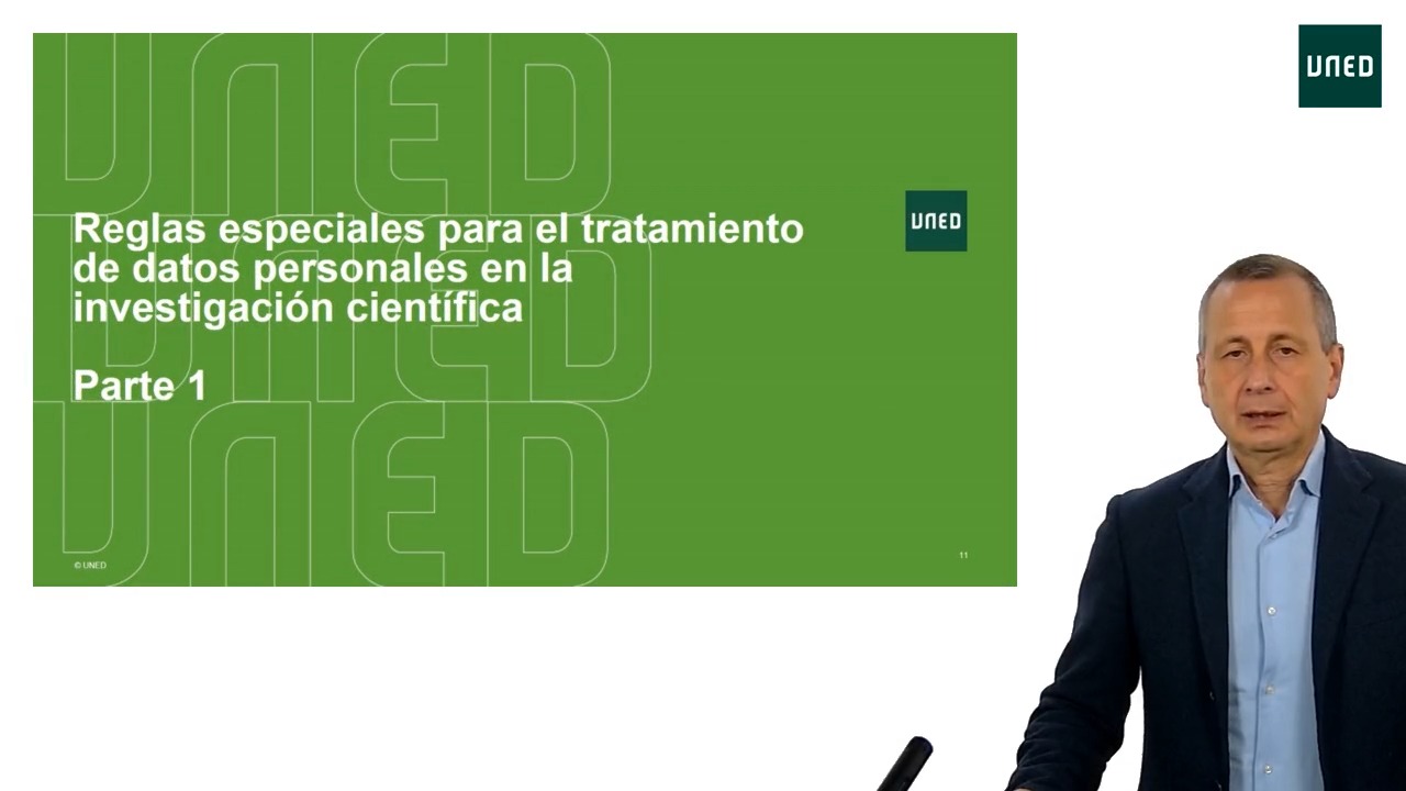 Reglas especiales para el tratamiento de datos personales en la investigación científica. Parte 1