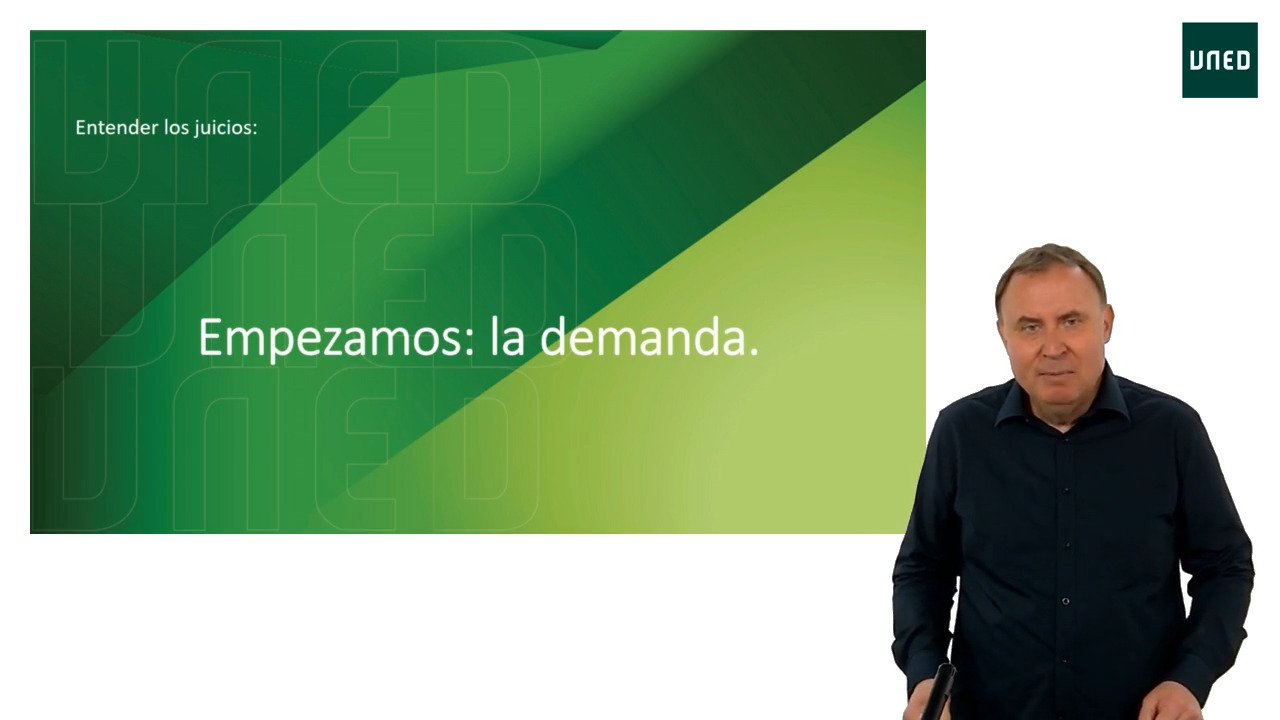 Empezamos: la demanda