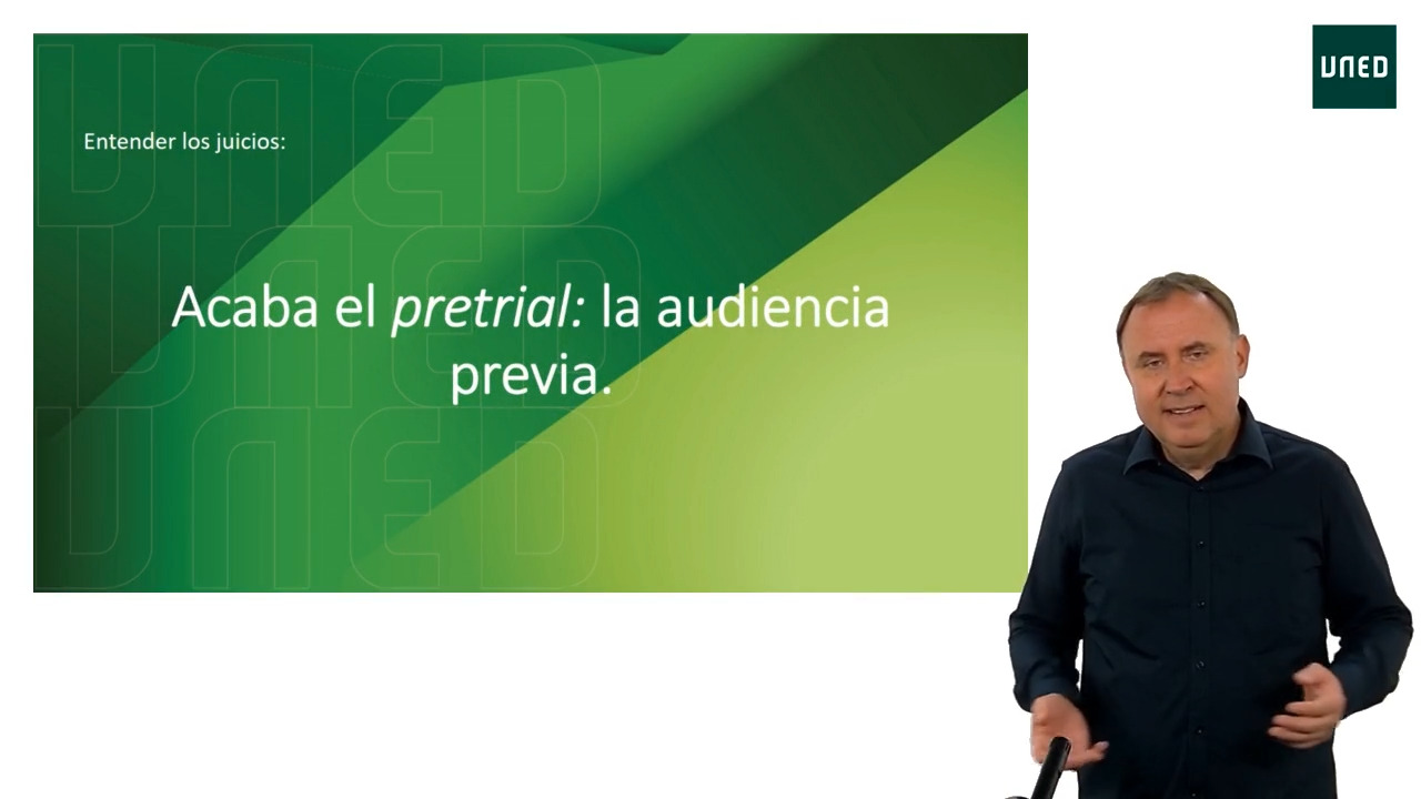 Acaba el pretrial: la audiencia previa