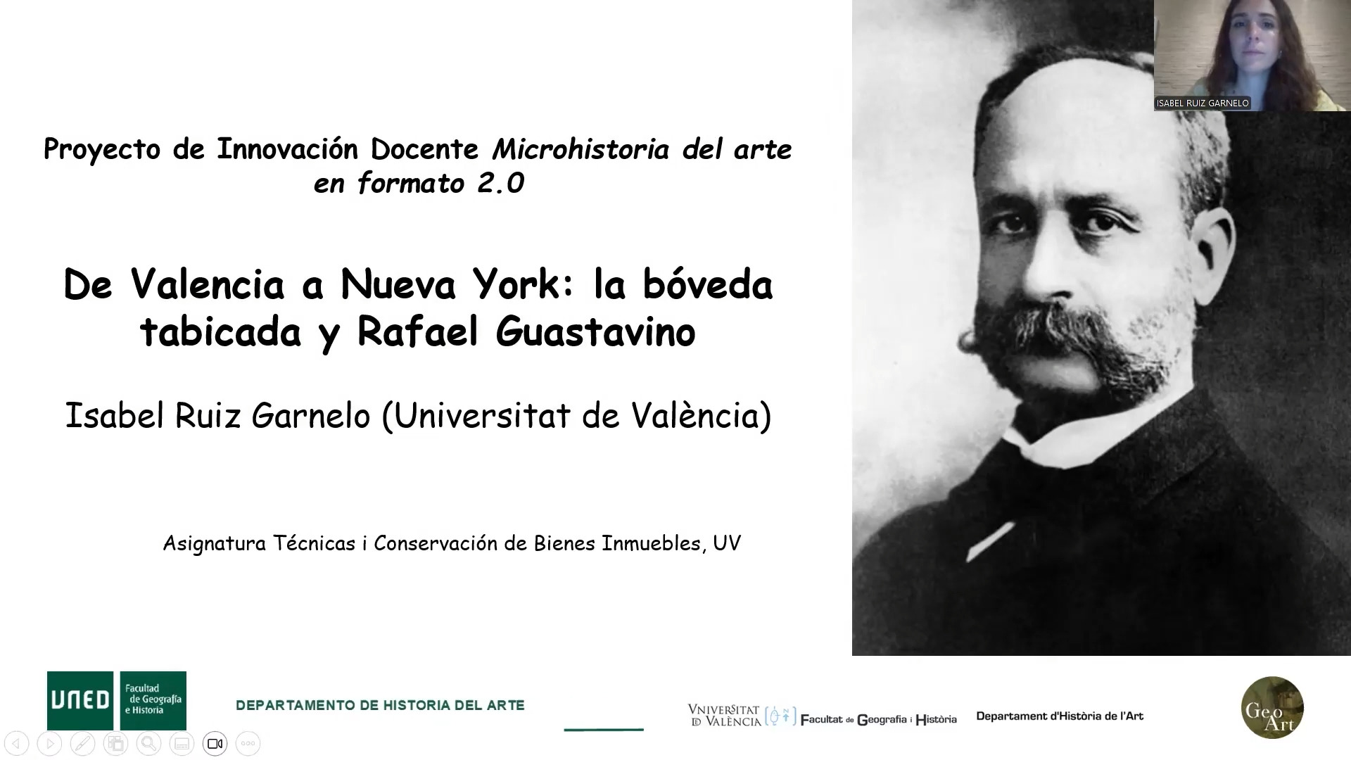 De Valencia a Nueva York: la bóveda tabicada y Rafael Guastavino