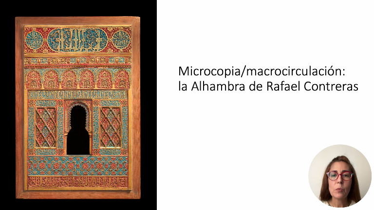 Microcopia/macrocirculación: la Alhambra de Rafael Contreras