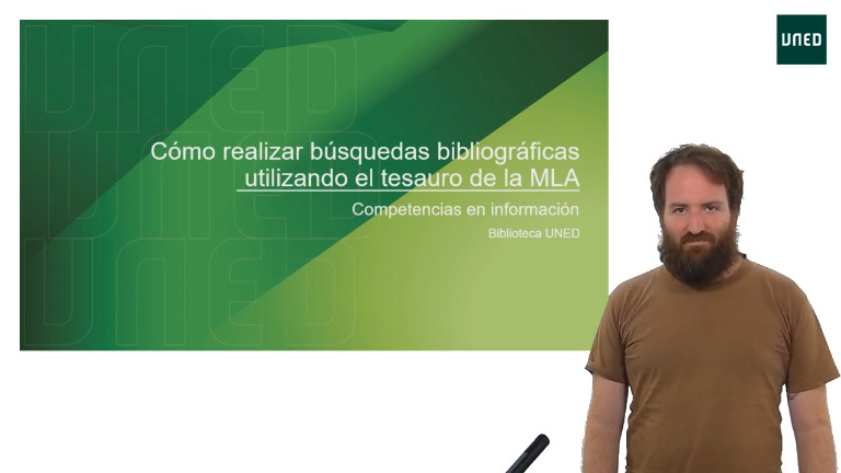 Cómo realizar búsquedas bibliográficas utilizando el tesauro de la MLA