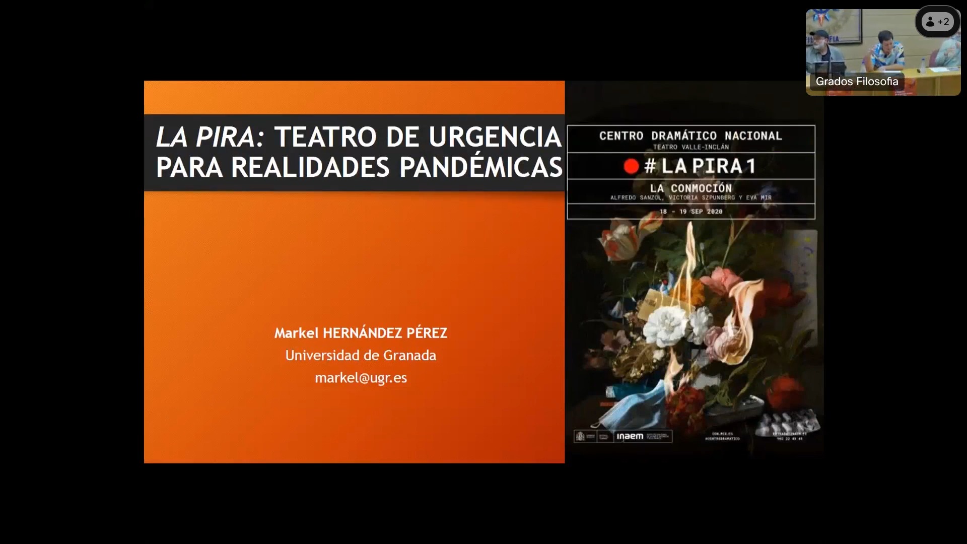 La pira: teatro de urgencia para realidades pandémicas