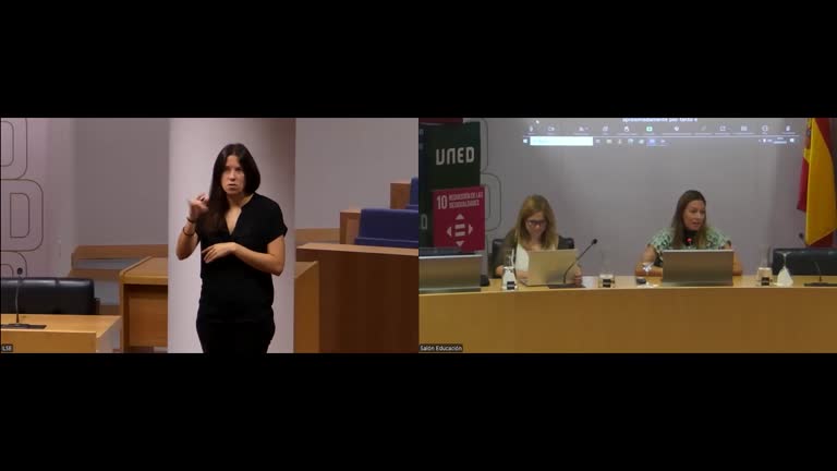 Presentación de la Jornada UNIDIS-Canal Fundación ONCE en UNED