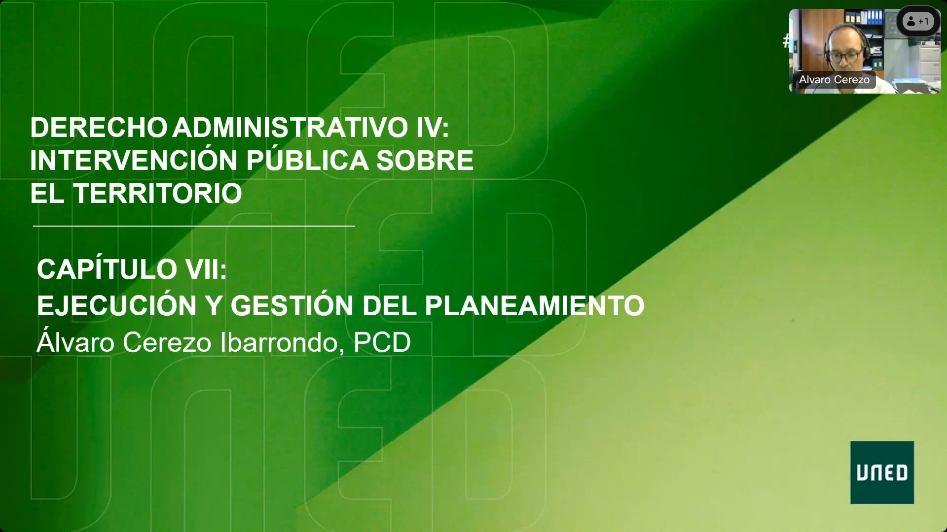 CAPÍTULO VII: Ejecución y Gestión del Planeamiento