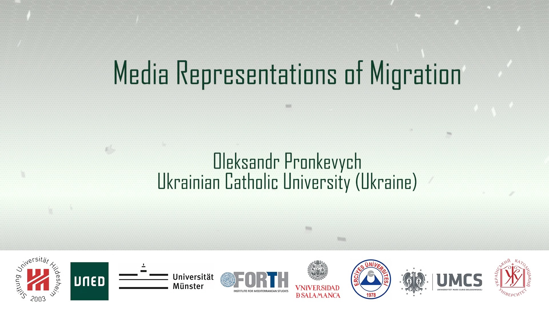 UNIT 3. Migration in Poland, Ukraine, and the Black Sea. Representations of Migration