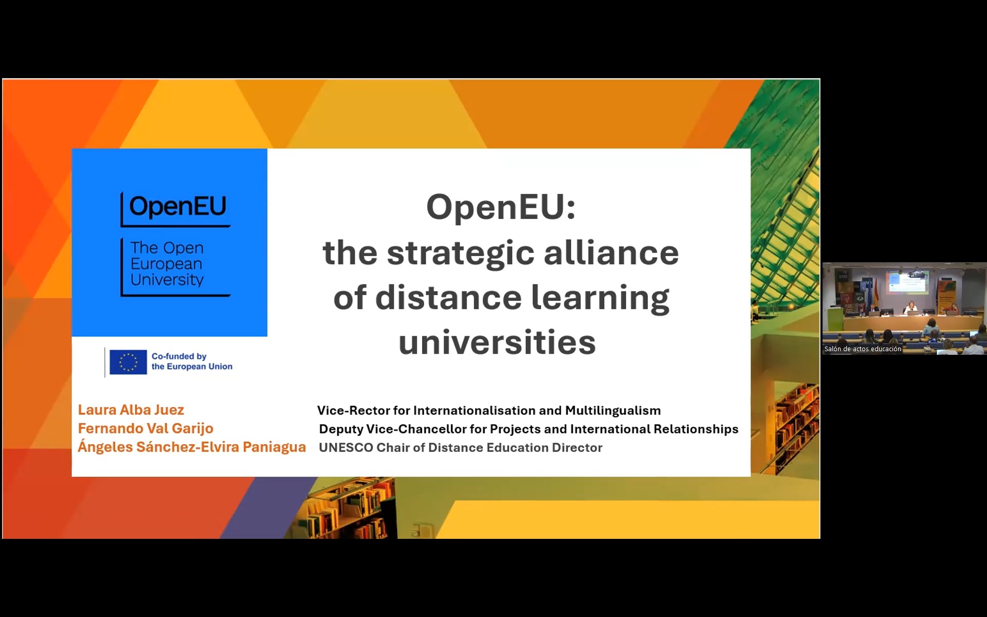 OpenEU: a strategic alliance of distance learning universities (versión en inglés)