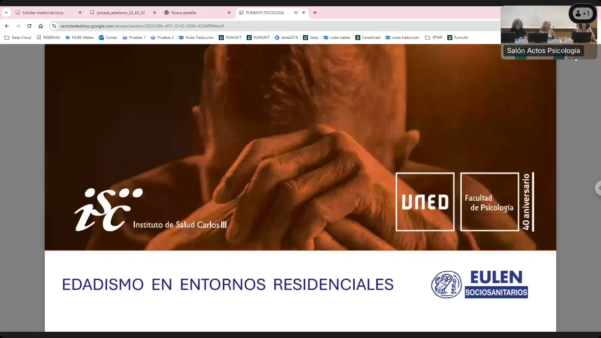 Entornos residenciales y personas mayores