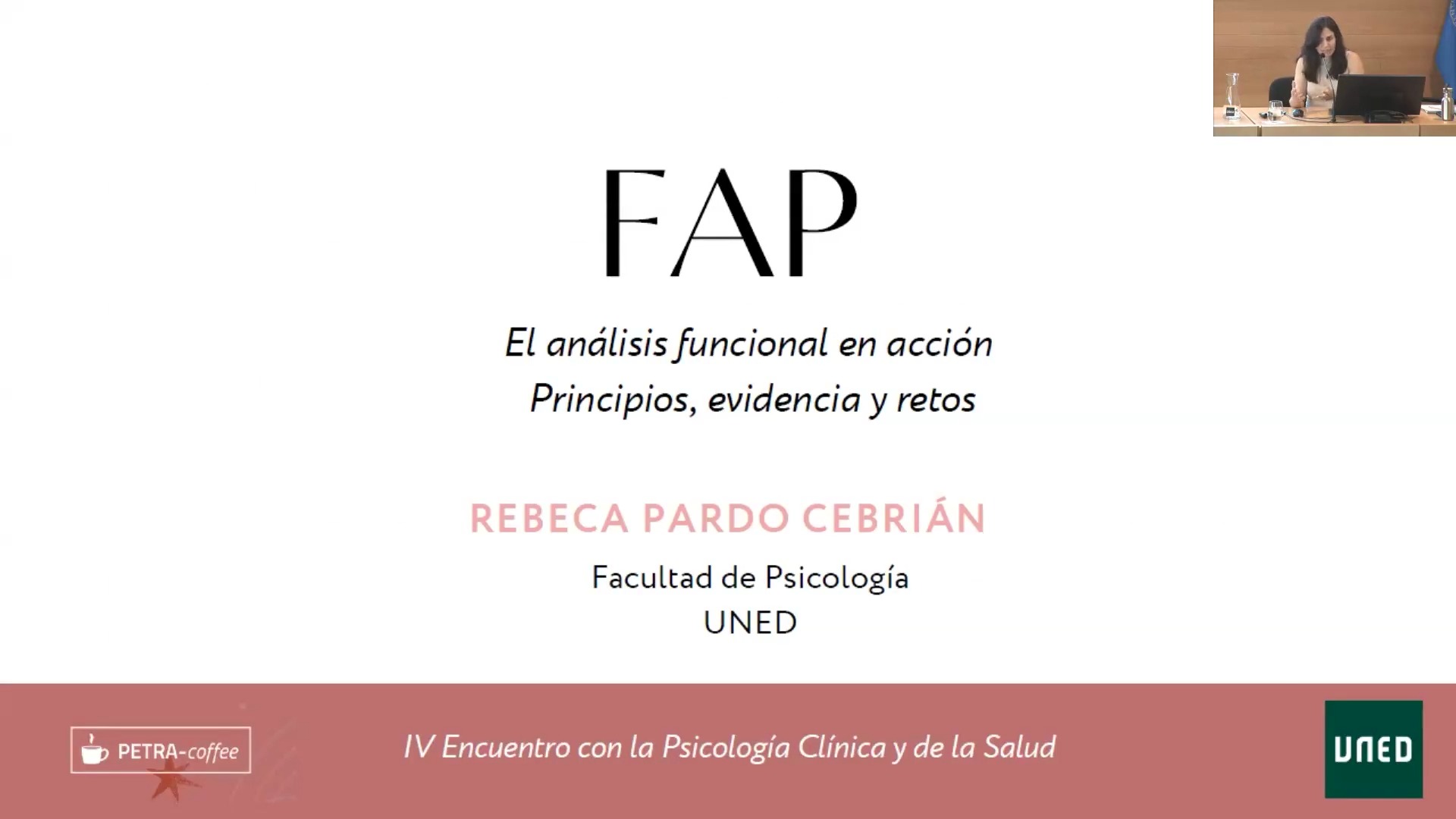 FAP: el análisis funcional en acción. Principios, evidencia y retos
