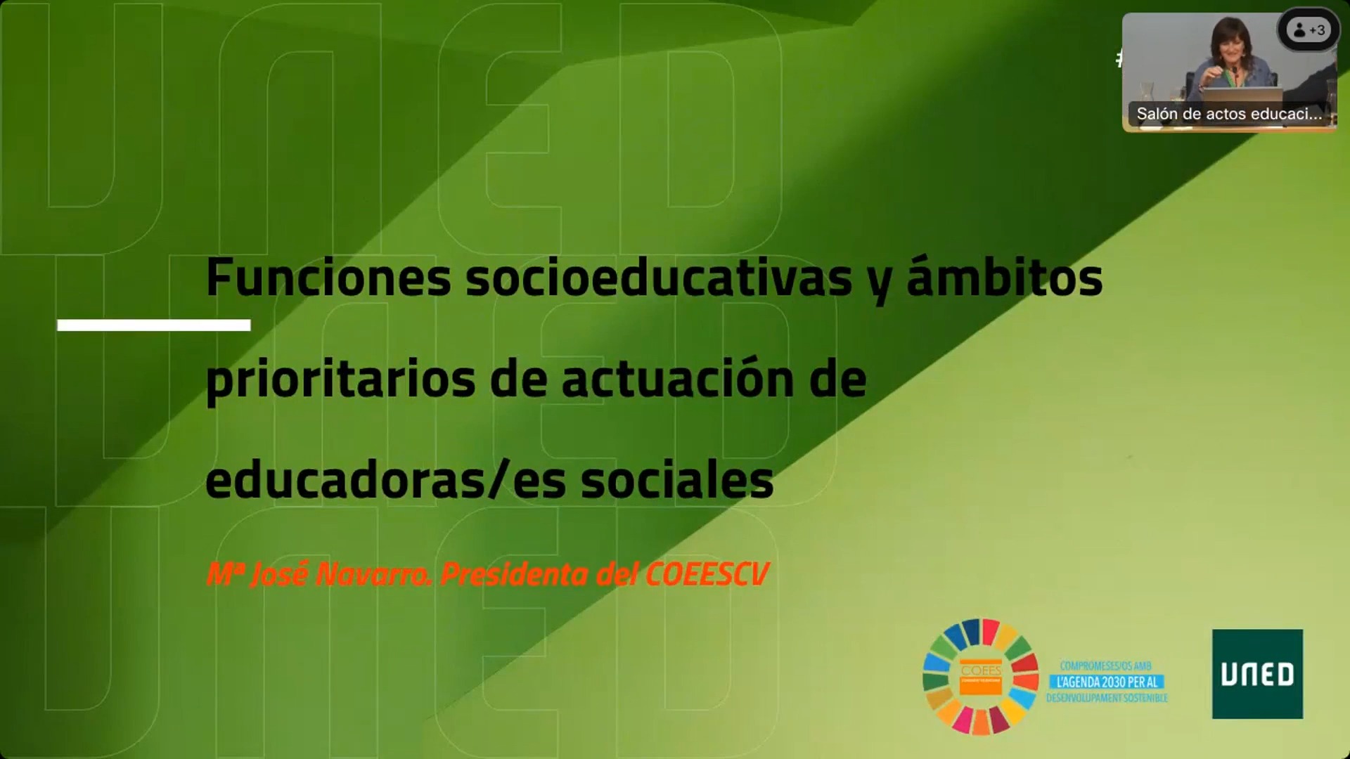 Funciones socioeducativas y ámbitos prioritarios de actuación de educadoras/es sociales