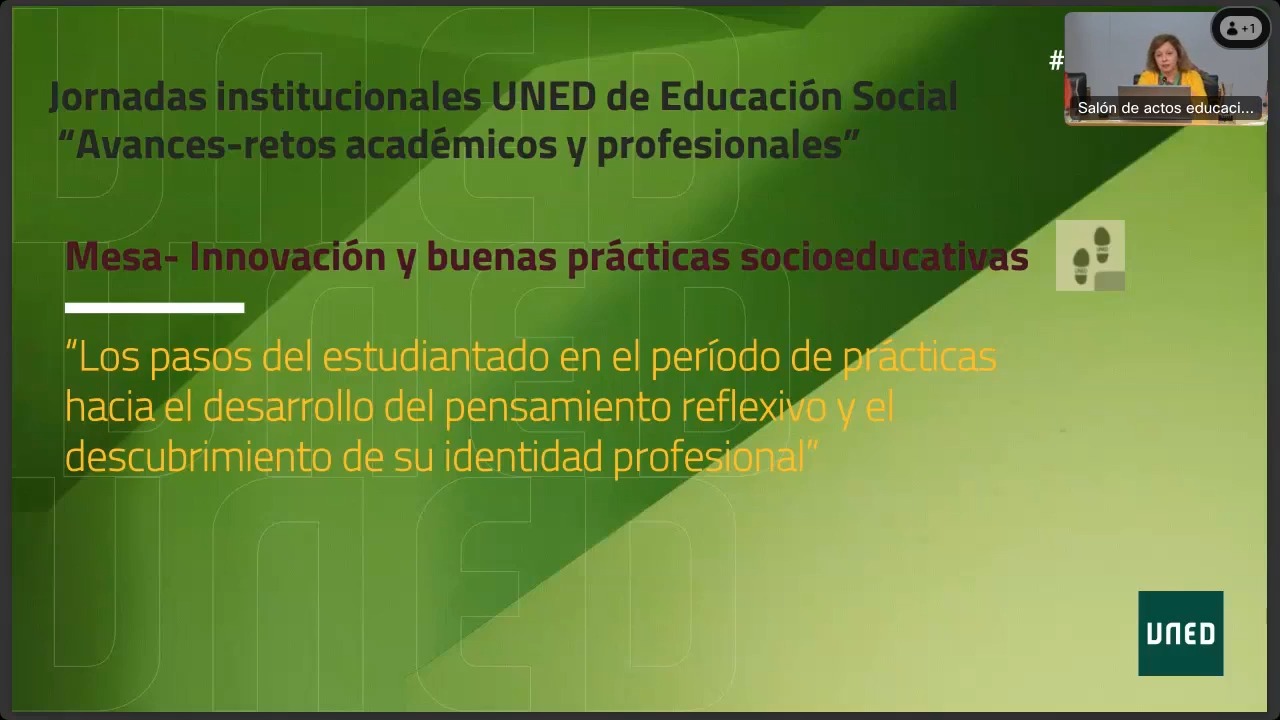 Los pasos del estudiantado en el período de prácticas hacia el desarrollo del pensamiento reflexivo y el descubrimiento de su identidad profesional